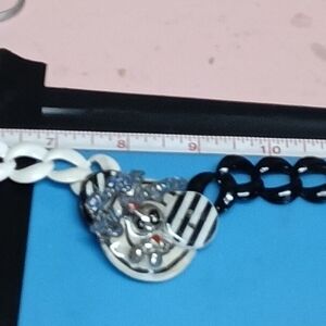 Black and White Chain Necklace